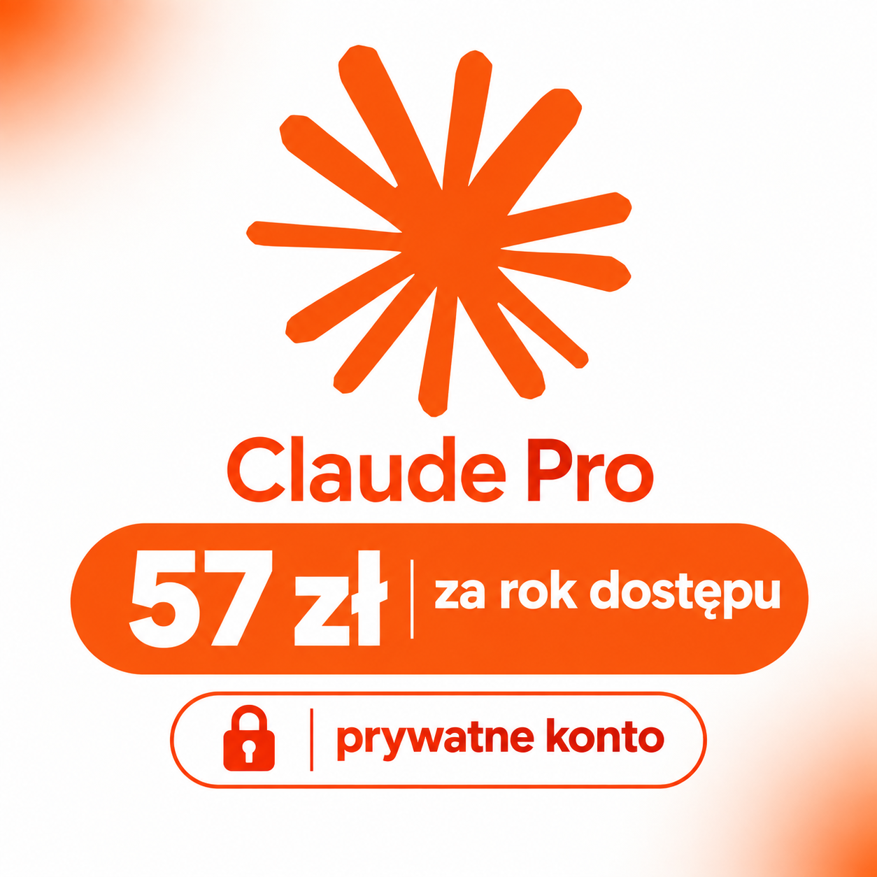 Claude Pro 365 dni – Prywatne Konto na Własny E-mail