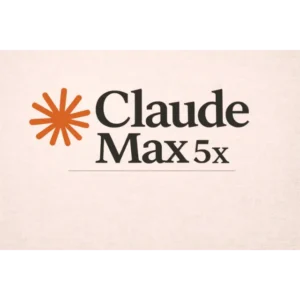 Claude Max x5 365 dni Konto na Własny Email Claude Code Premium AI